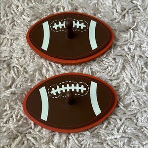 Football Shaped Wall Hooks